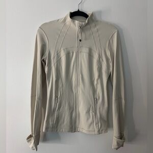 lululemon cream define jacket * does have a flaw (photo 3)